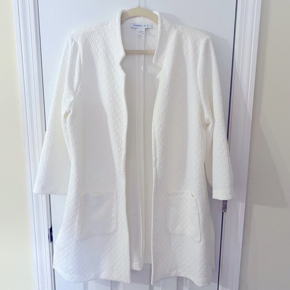 Dressy White over coat